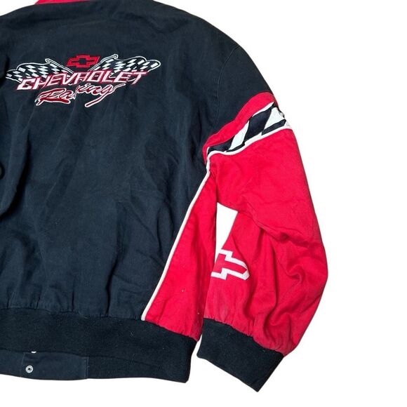 Vintage Chevy Chevrolet NASCAR Jacket Large - Picture 10 of 12